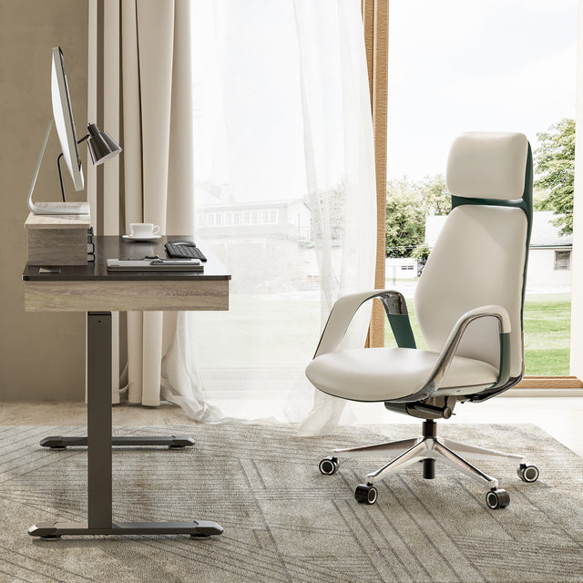 Eureka Serene OC07 Napa Leather Executive Office Chair