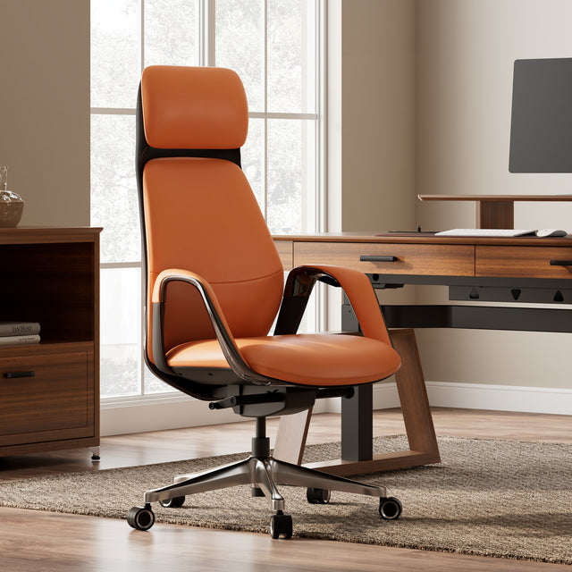 Eureka SERENE, Napa Leather Executive Office Chair