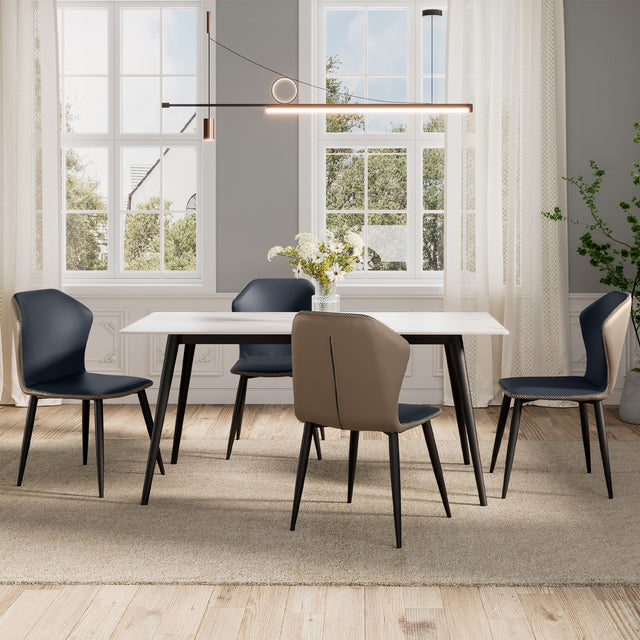 Eureka Elysian Upholstered Dining Side Chairs Set of 2