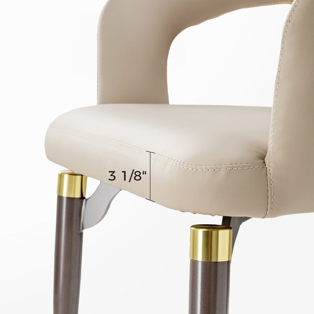 Eureka Chantilly Upholstered Dining Chairs Set of 2