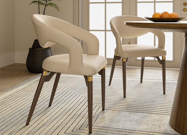 Eureka Chantilly Upholstered Dining Chairs Set of 2