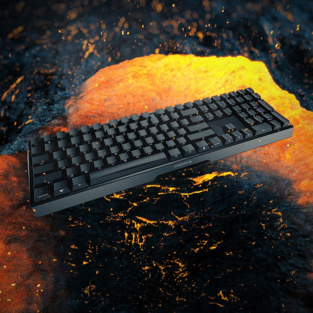 CHERRY MX 3.0S NBL Gaming Keyboard BLACK version - MX Blue switch