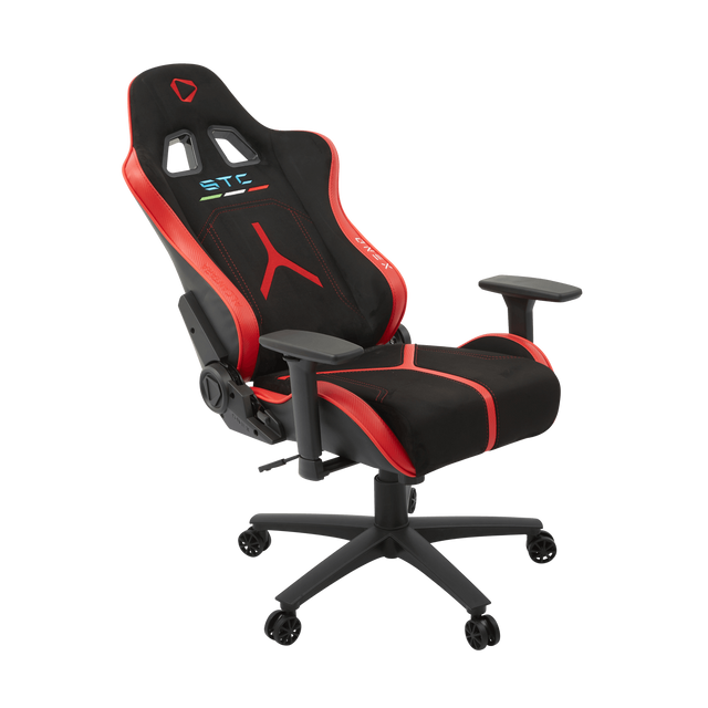 ONEX STC Alcantara L Series Gaming Office Chair - Black w/AirSuede microfiber materials