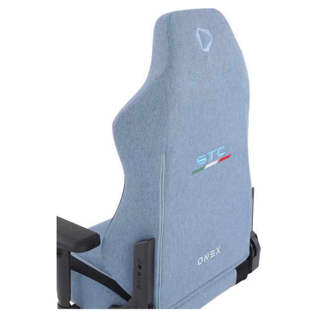 ONEX STC Elegant XL Series Gaming Chair - Cowboy w/ Short pile linen fabric