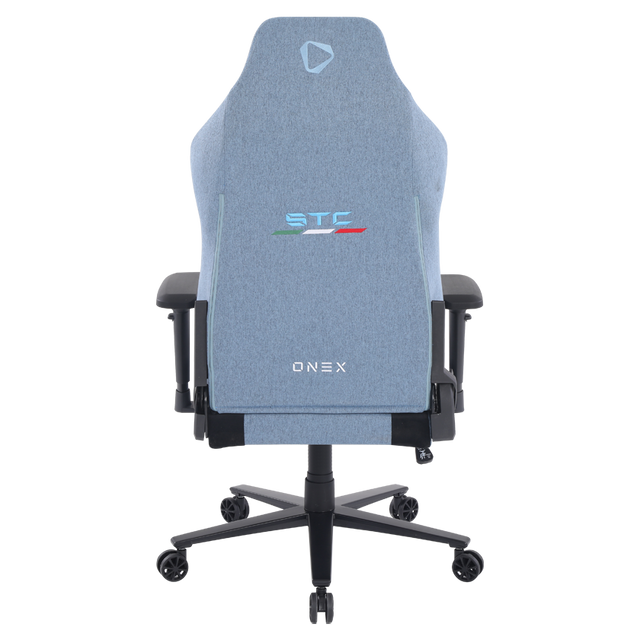 ONEX STC Elegant XL Series Gaming Chair - Cowboy w/ Short pile linen fabric