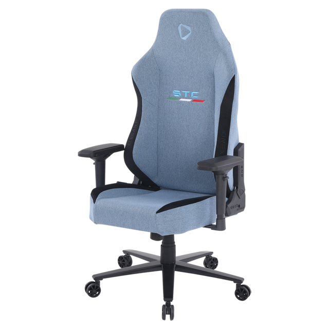 ONEX STC Elegant XL Series Gaming Chair - Cowboy w/ Short pile linen fabric