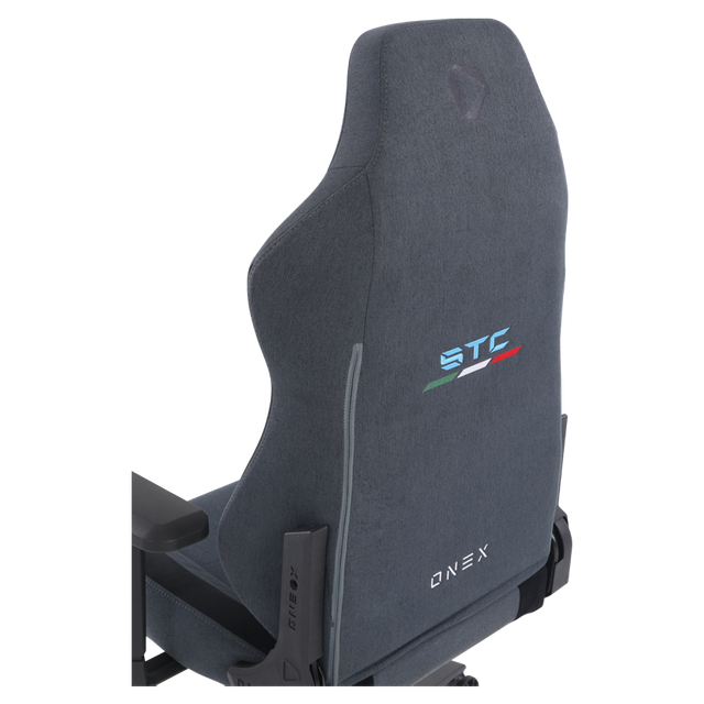 ONEX STC Elegant XL Series Gaming Chair - Cowboy w/ Short pile linen fabric