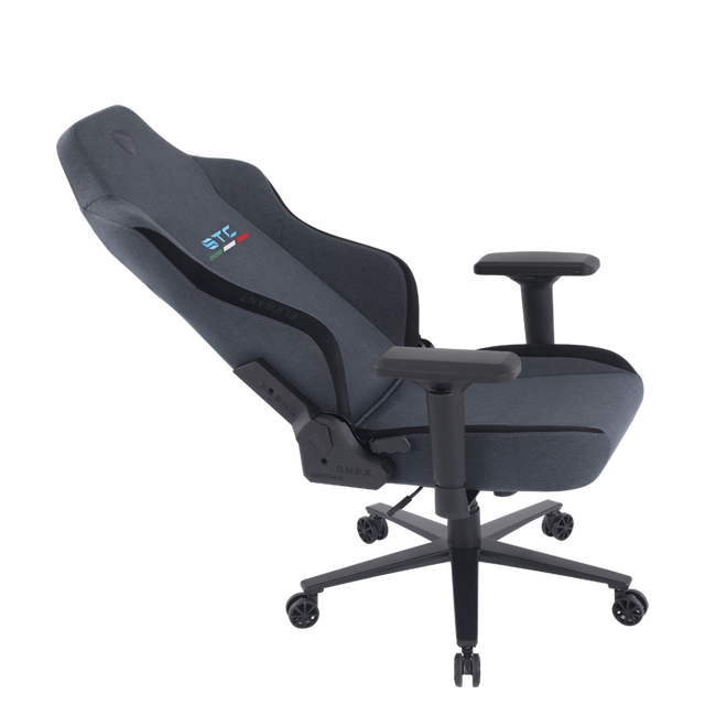 ONEX STC Elegant XL Series Gaming Chair - Cowboy w/ Short pile linen fabric