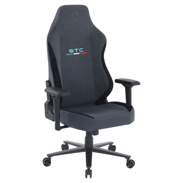 ONEX STC Elegant XL Series Gaming Chair - Cowboy w/ Short pile linen fabric