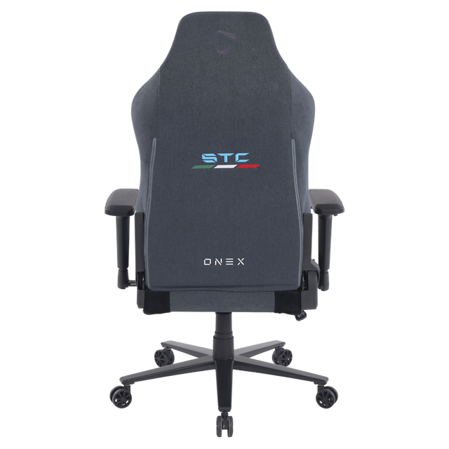 ONEX STC Elegant XL Series Gaming Chair - Cowboy w/ Short pile linen fabric