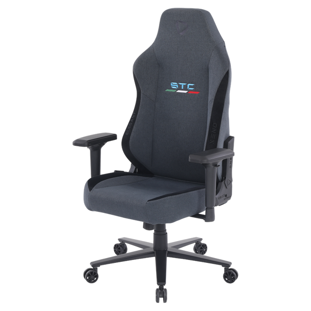 ONEX STC Elegant XL Series Gaming Chair - Cowboy w/ Short pile linen fabric