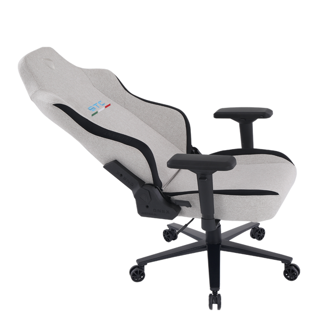 ONEX STC Elegant XL Series Gaming Chair - Cowboy w/ Short pile linen fabric