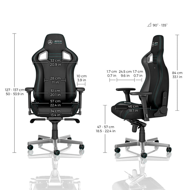 Noblechairs EPIC Mercedes-AMG Petronas F1 Team - 2021 Edition*