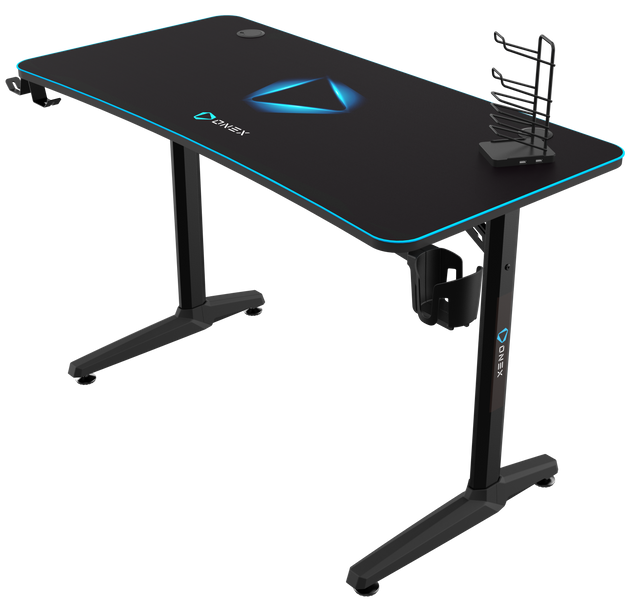 ONEX GD1200H Home Office E-sports Computer Desk, Ergonomic Design, Black