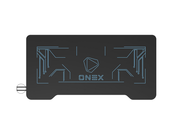 ONEX GD1200G RGB Premium Tempered Glass Gaming Office Desk