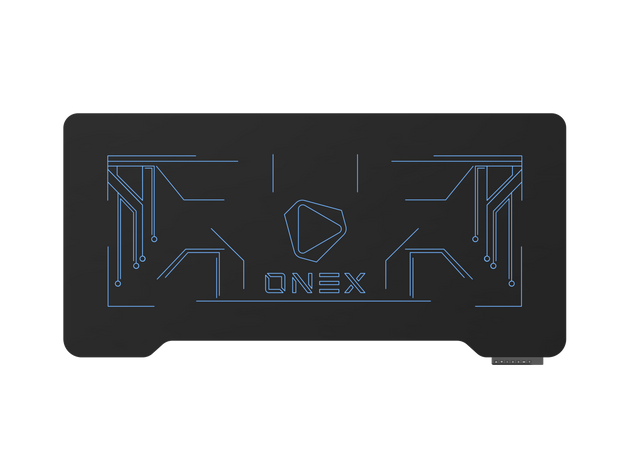 ONEX GDE1400G RGB Tempered Glass Electric Gaming Office Desk