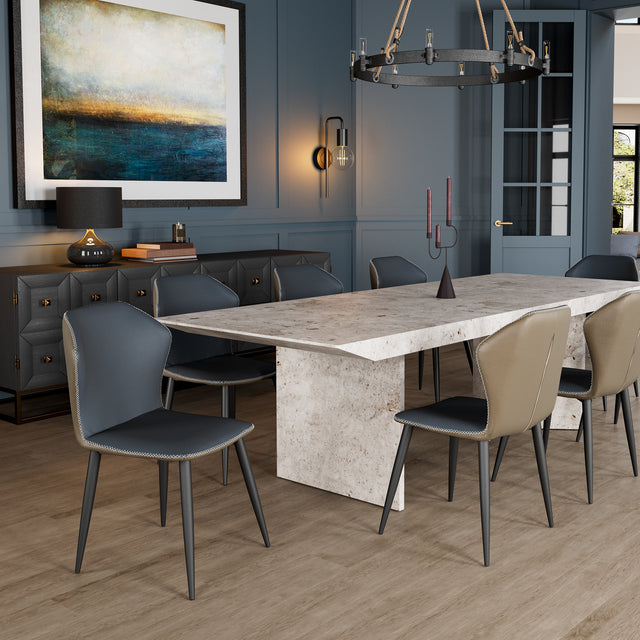 Eureka Elysian Upholstered Dining Side Chairs Set of 2