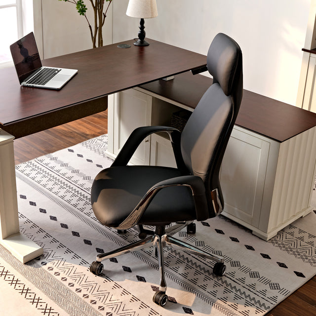Eureka Serene OC07 Napa Leather Executive Office Chair