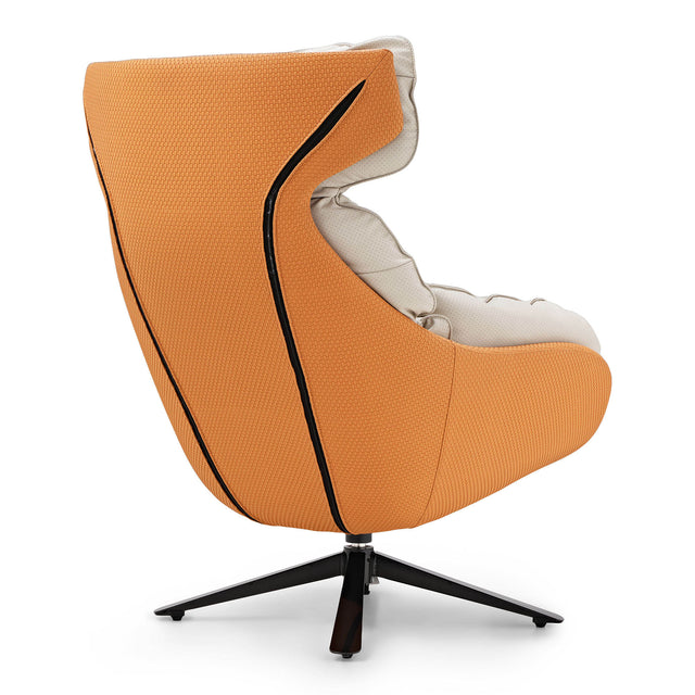 Eureka Todd Swivel Armchair with High Back Lounge Chair