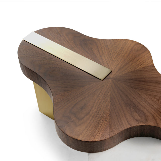 Eureka Cloud Shape Solid Wood Coffee Table Set