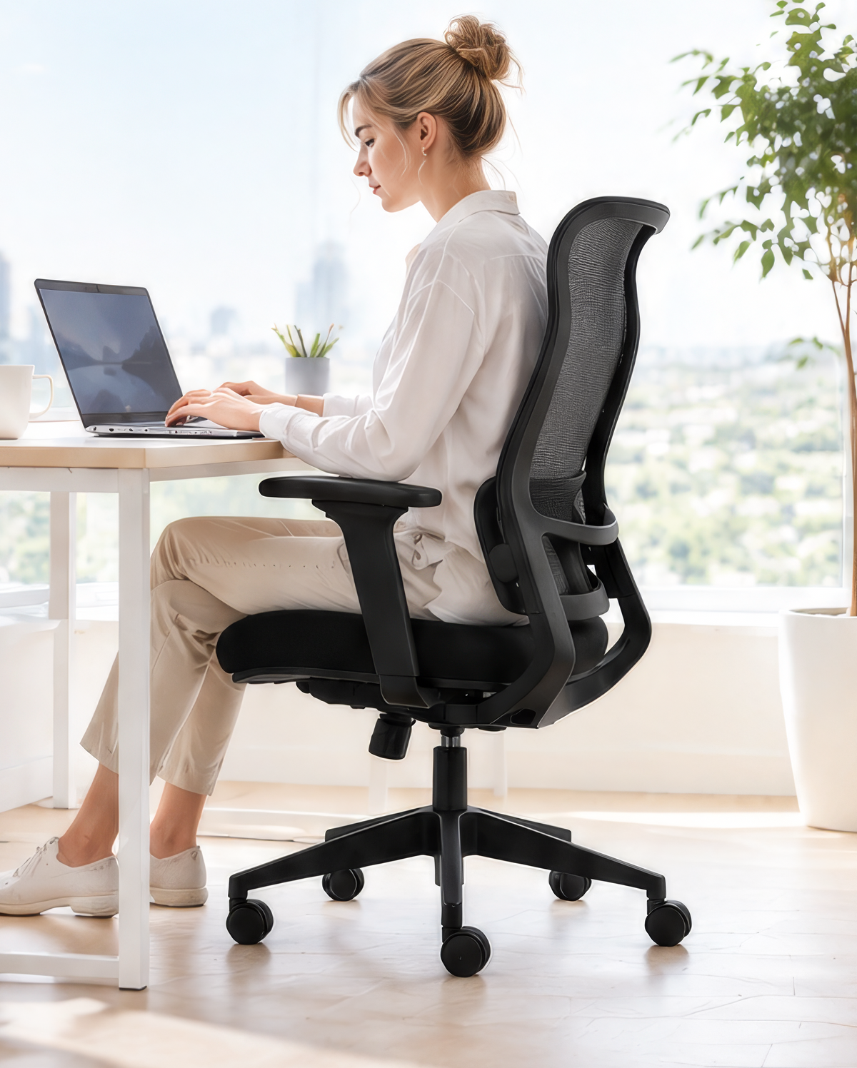 Tempur TP2000 Ergonomic Mesh Fabric Office/Gaming Chair