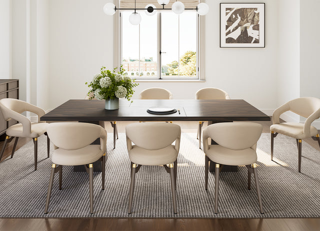 Eureka Chantilly Upholstered Dining Chairs Set of 2