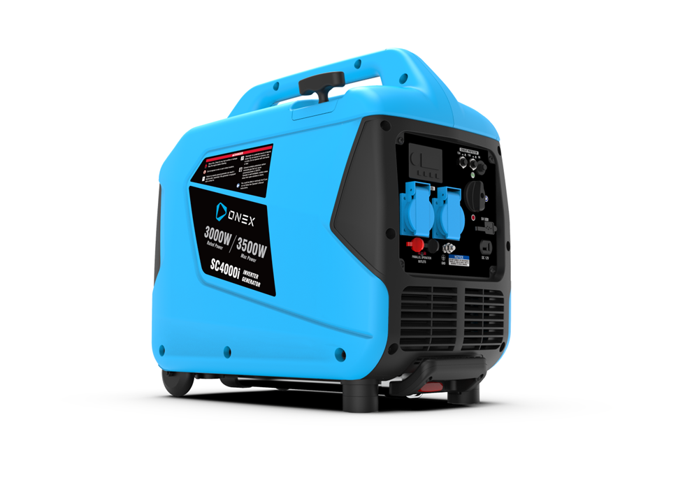 ONEX POWER SC4000i Inverter Generator - Max. 3.5kw w/ AC240v 15A Socke ...